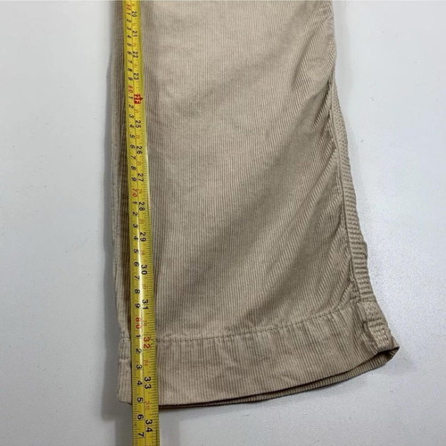 Tommy Hilfiger Mercer Chino Corduroy Jeans Mens Size 36/34 Straight Fit Beige like new