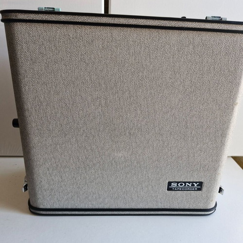 Sony antique tape recorder used