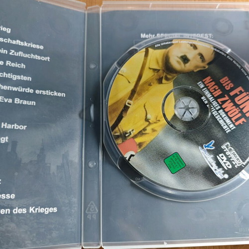 Bis Fünf nach Zwölf DVD like new, World War II historical documentary