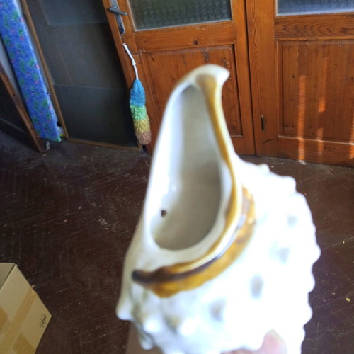 Ceramic wall decoration shell vase new
