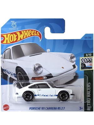 Hot Wheels Porsche 911 Carrera RS 2.7 white new