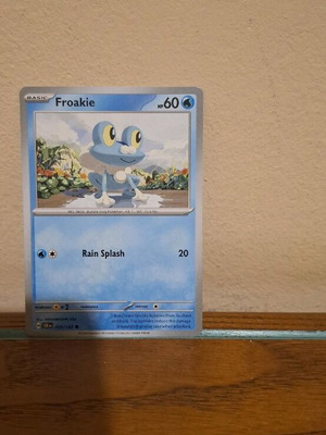 Pokemon card Froakie καινούργιο
