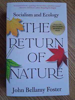 The Return of Nature by John Bellamy Foster like new, socialism and ecology