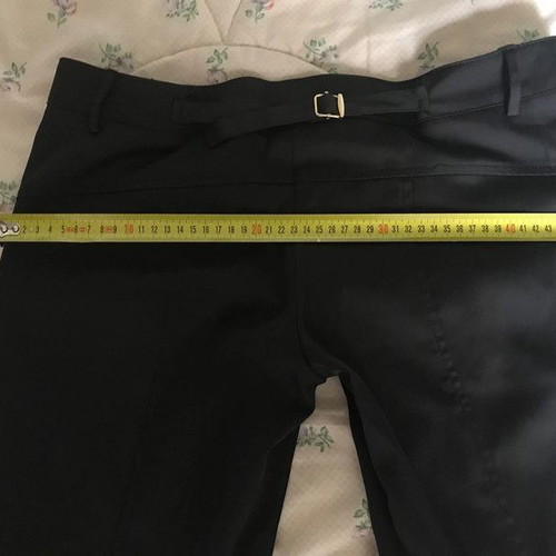 Relish women's fitted low-rise pants like new, black