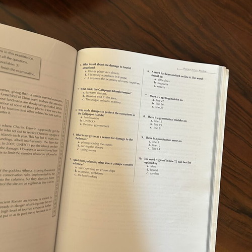 Nocn Level C2 English Preparation Book used