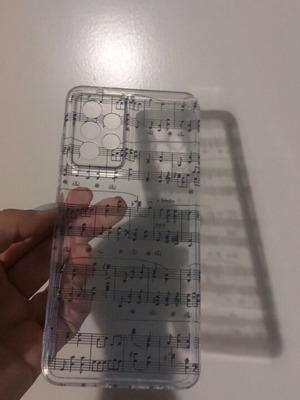 Transparent Notes Case for Samsung A52s new