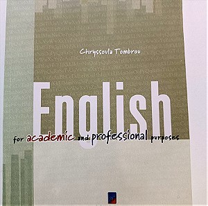 English for academic and professional purposes - Tombrou