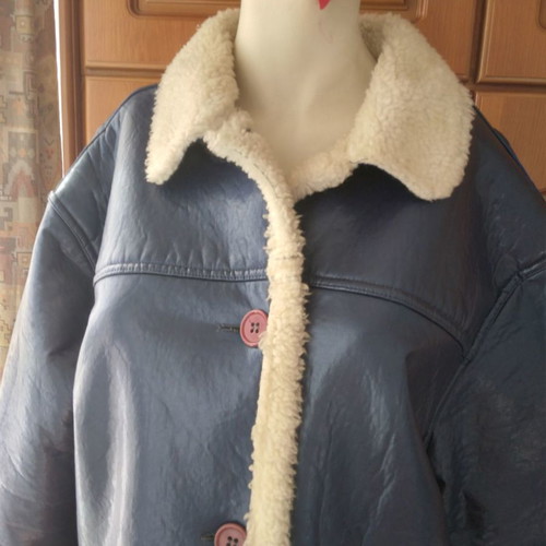 Jacket with lining used, blue, size L