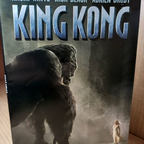 King Kong DVD with Greek subtitles, slim case