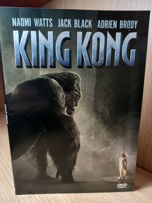 King Kong DVD with Greek subtitles, slim case
