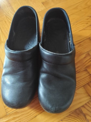 Lands End clogs used, size 38-39, black
