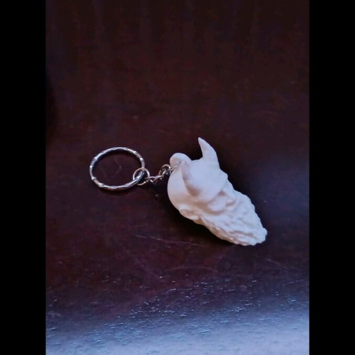 Mimir keychain from God of War like new