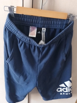 Adidas αθλητική βερμούδα παιδική σαν καινούργιο, μπλε, μέγεθος 164 εκ