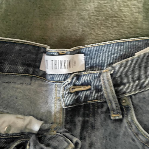 No Thinkin shorts size XS like new, 100% cotton, blue