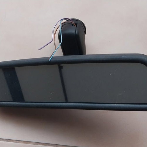Electronic car mirror used