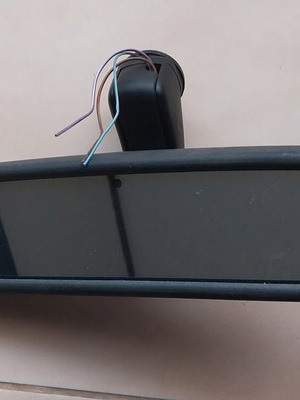 Electronic car mirror used