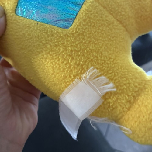 Vintage Teletubbies Laa-Laa plush 1998, yellow