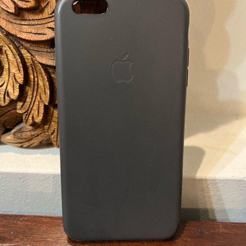 iPhone 6 Plus silicone case like new, anthracite