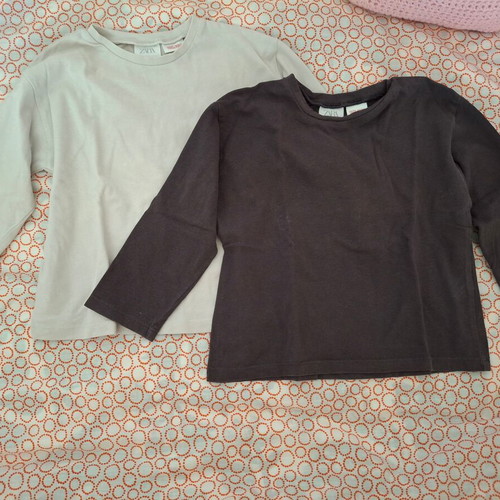 Package of 2 spring-autumn blouses for girls