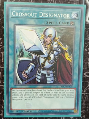 Crossout Designator card like new with Ultra Pro protective sleeve