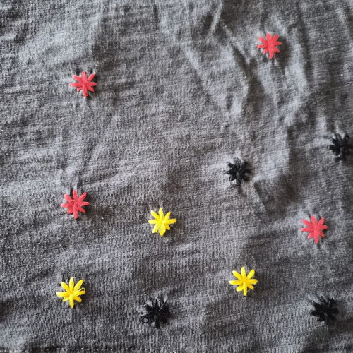 Boboli summer blouse with cactus embroidery for 12-year-old girl, like new