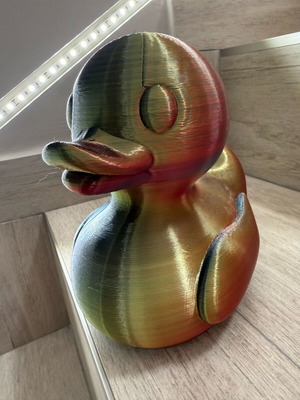 3D εκτυπωμένο παπάκι καινούργιο, με εφέ αλλαγής χρώματος