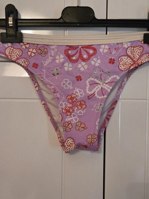 Calzedonia Y2K bikini set lilac with four-leaf clover and rhinestones