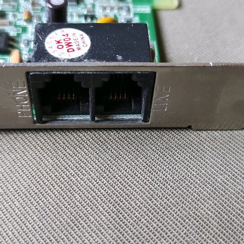 Fax modem Creative Lab di5733 used
