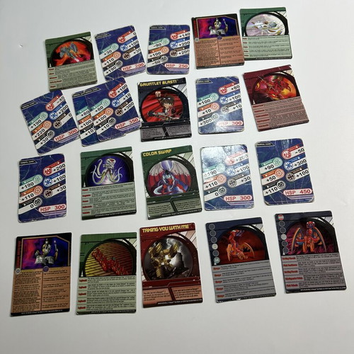 Bakugan First-Generation Battle Brawlers Toys Cards like new