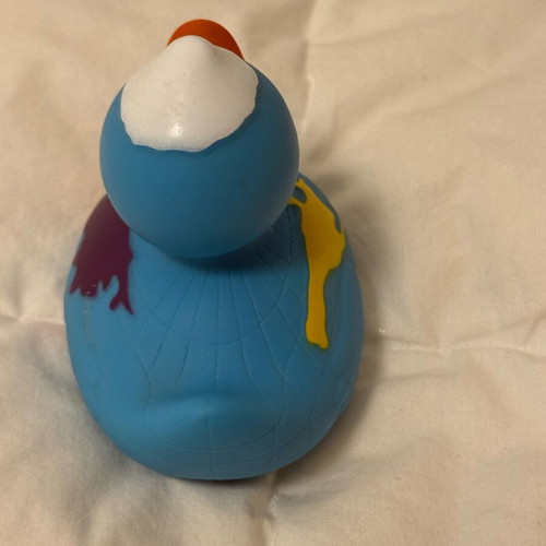 Schnabels Globe Collectible Rubber Duck like new