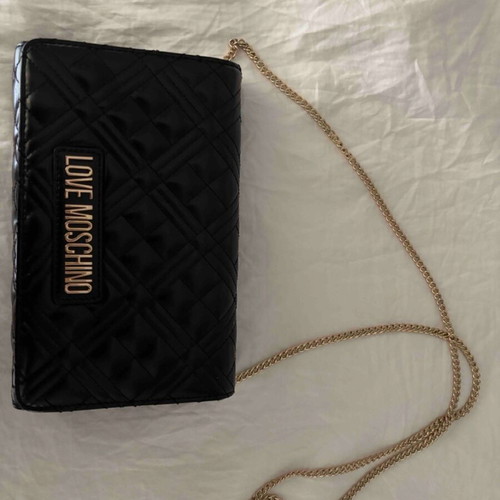 Moschino crossbody bag like new, black authentic