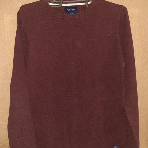 Pull & Bear sweater size M like new, red