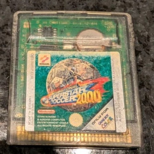 Super Star Soccer 2000 Game Boy Color used