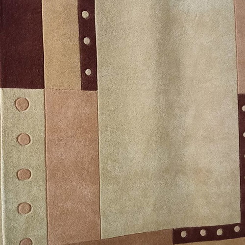 Woollen handmade rug from India 2.00x3.00 new