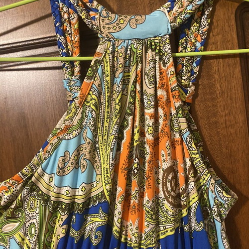 Paranoia summer long dress like new, colorful, size S-M
