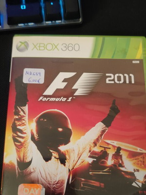 Formula F1 2011 Xbox 360 μεταχειρισμένο, πλήρες με φυλλάδιο