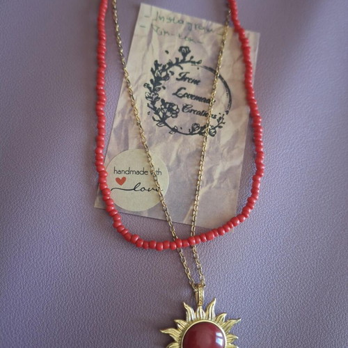 Handmade necklace new in gift packaging