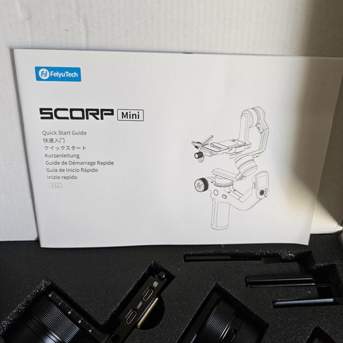 Feiyutech SCORP Mini gimbal με Magnetic Fill Light και Tracking Module