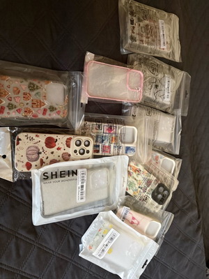iPhone 16 Pro cases new, pack of 12