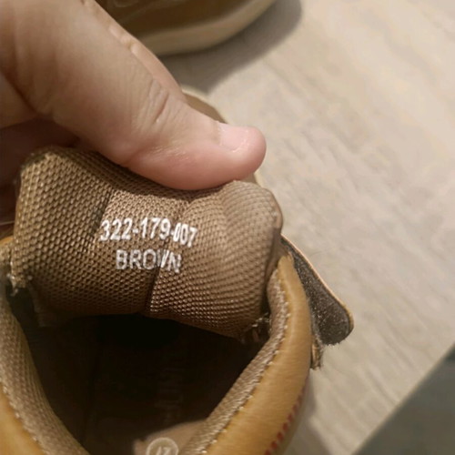 Brown boys' boots new No27 from voi & noi