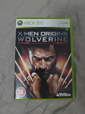 X-Men Origins Wolverine Xbox 360 game used, action