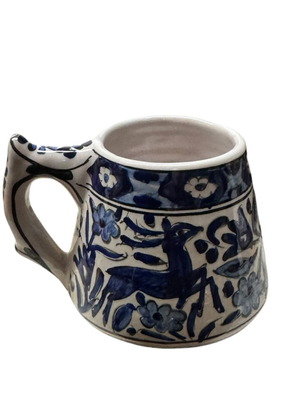 Icaros Pottery Collectible Mug like new, handmade, vintage Rhodes design