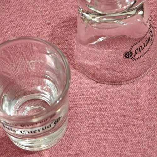 Jose Cuervo collectible shot glasses set of 6 new