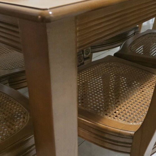 Kitchen dining set used with 6 chairs