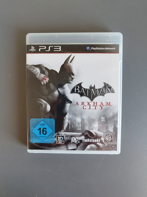 Batman Arkham City PS3 like new German edition with all papers