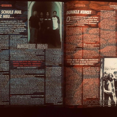 Heavy Oder Was #72 metal magazine 2003, like new