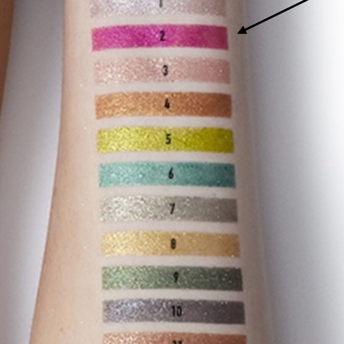 Nyx Foil Play creamy eyeshadow 2.5gr like new, shade Booming