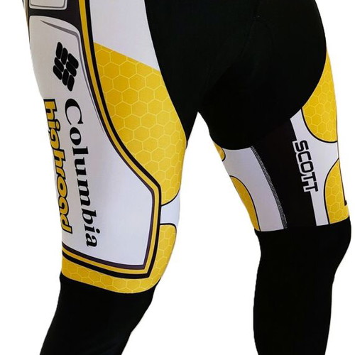 Columbia Highroad XXL cycling tights used, black with white details