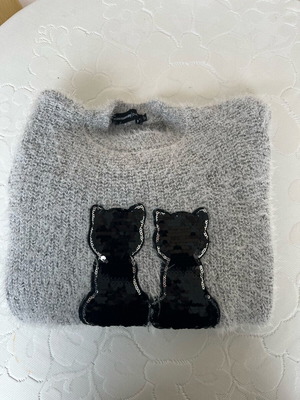 Mini Raxevsky woolen shirt 7 years like new, black and gray