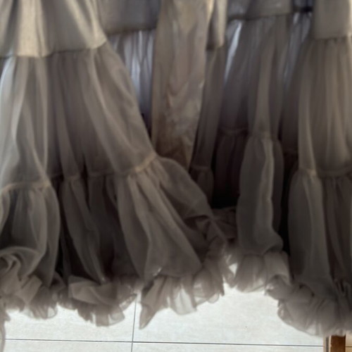 Angels Face Tutu skirt like new, age 4-6, silver
